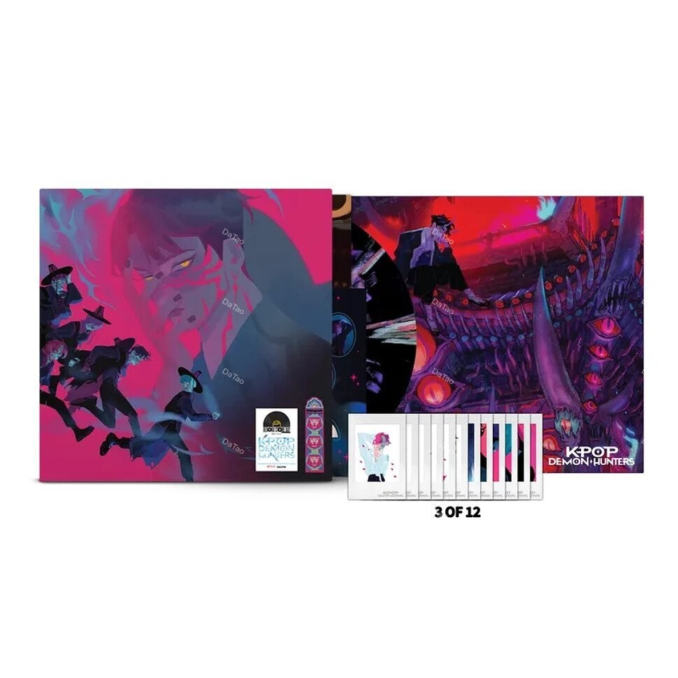 【全新潑濺彩膠】獵魔女團 KPop Demon Hunters/動畫原聲帶/Saja Boys Ed./RSD26：圖片 3
