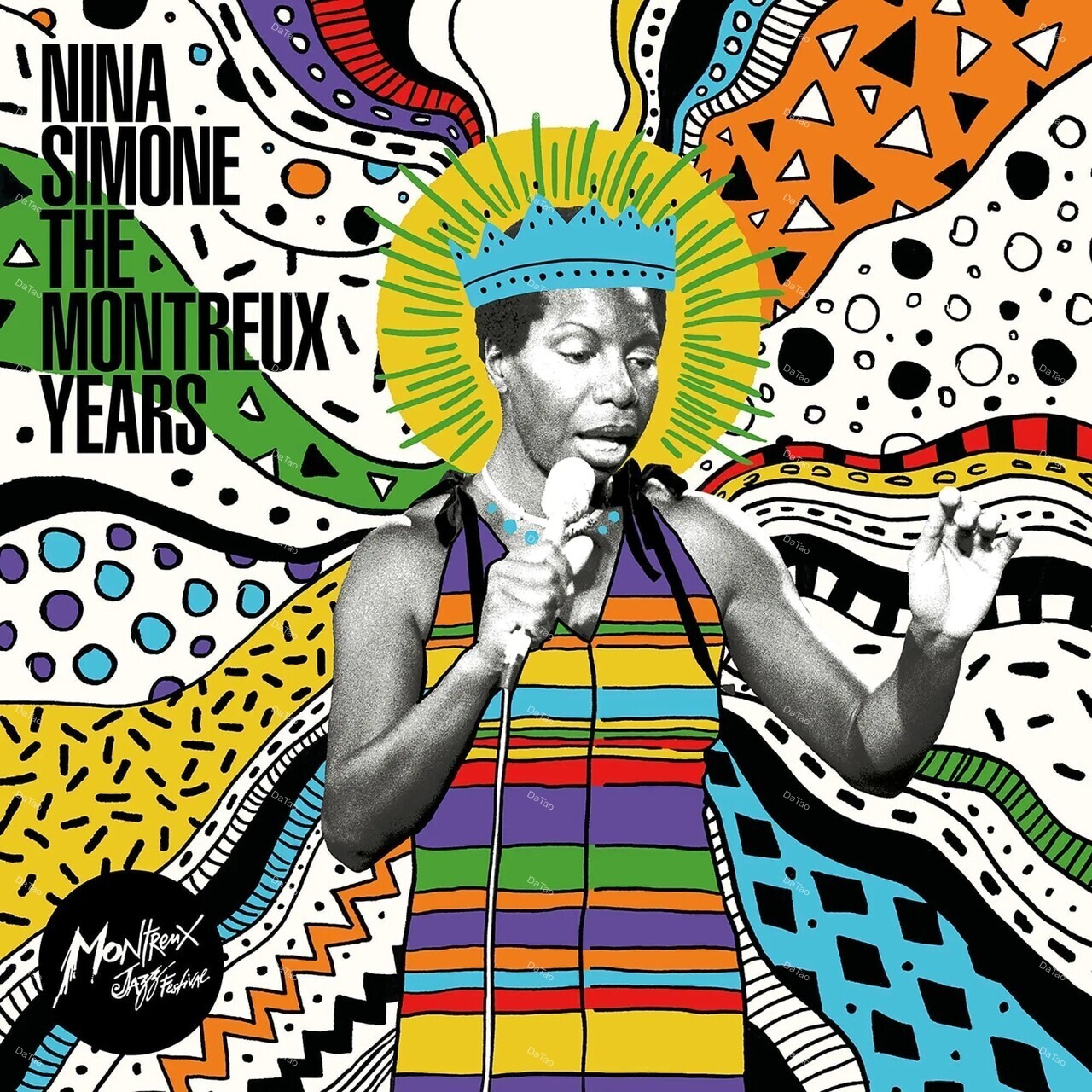 【全新限量透綠+透黃潑濺彩膠2LP】妮娜席夢 Nina Simone-The Montreux Years Live：圖片 2