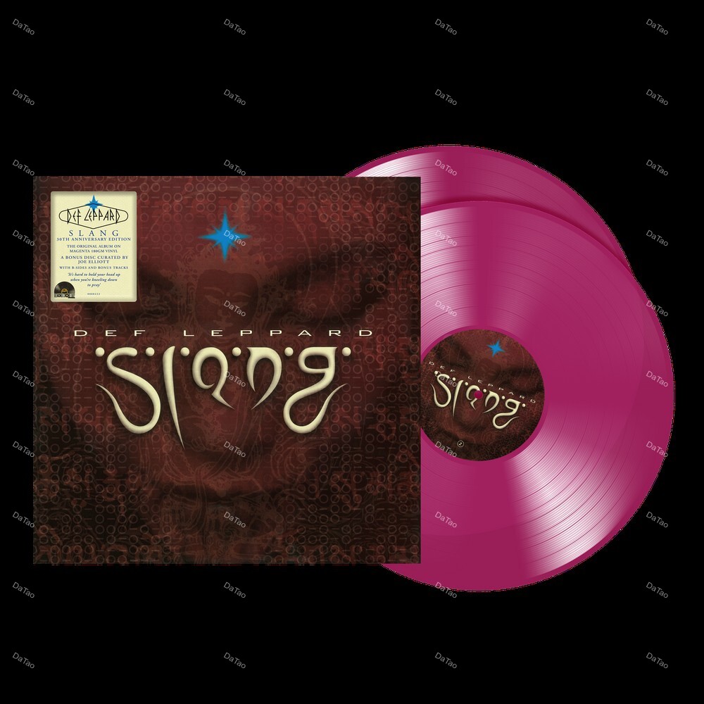 【全新限量洋紅彩膠2LP】威豹合唱團 Def Leppard - 俚語 Slang/RSD26/180g/30週年