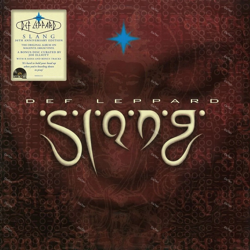 【全新限量洋紅彩膠2LP】威豹合唱團 Def Leppard - 俚語 Slang/RSD26/180g/30週年：圖片 2