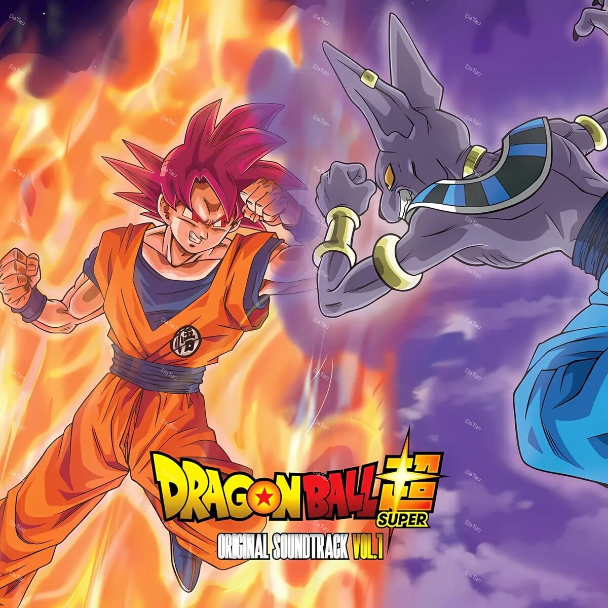 【全新橘&紫彩膠2LP】七龍珠超 第1輯 Dragon Ball Super Vol. 1/動畫原聲帶/DV12826：圖片 2