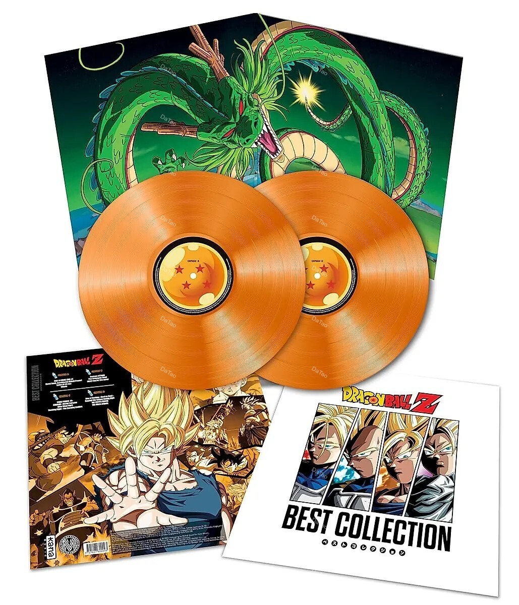 【全新限量橘彩膠2LP】新七龍珠精選 Dragon Ball Z: Best Collection/動畫原聲帶：圖片 3