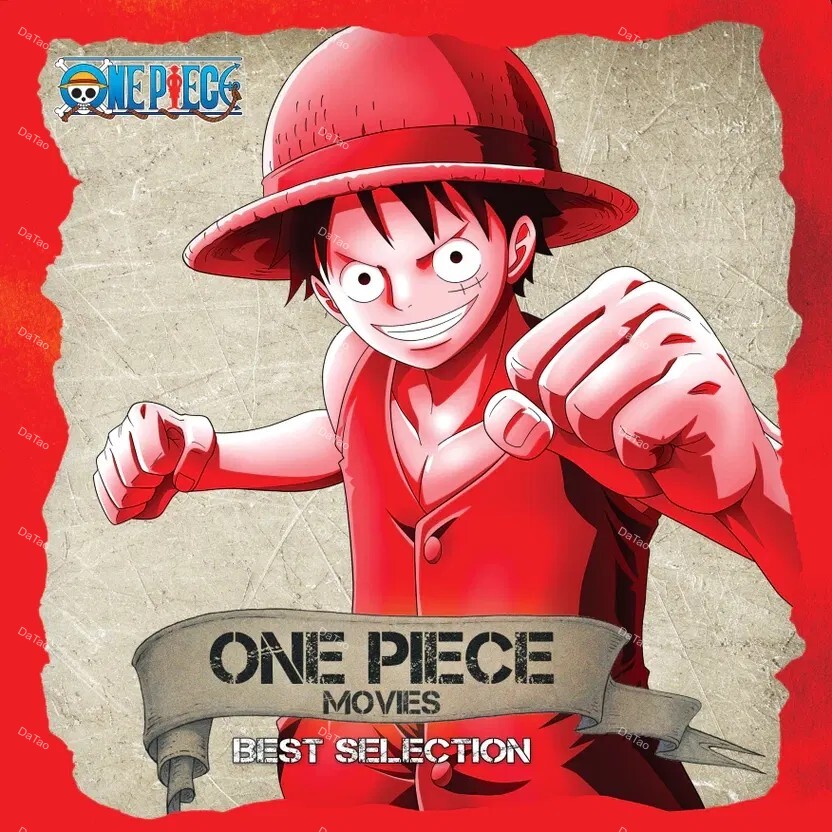【全新限量紅&藍彩膠2LP】航海王 One Piece Movies Best Selection/動畫原聲帶精選:圖片 2