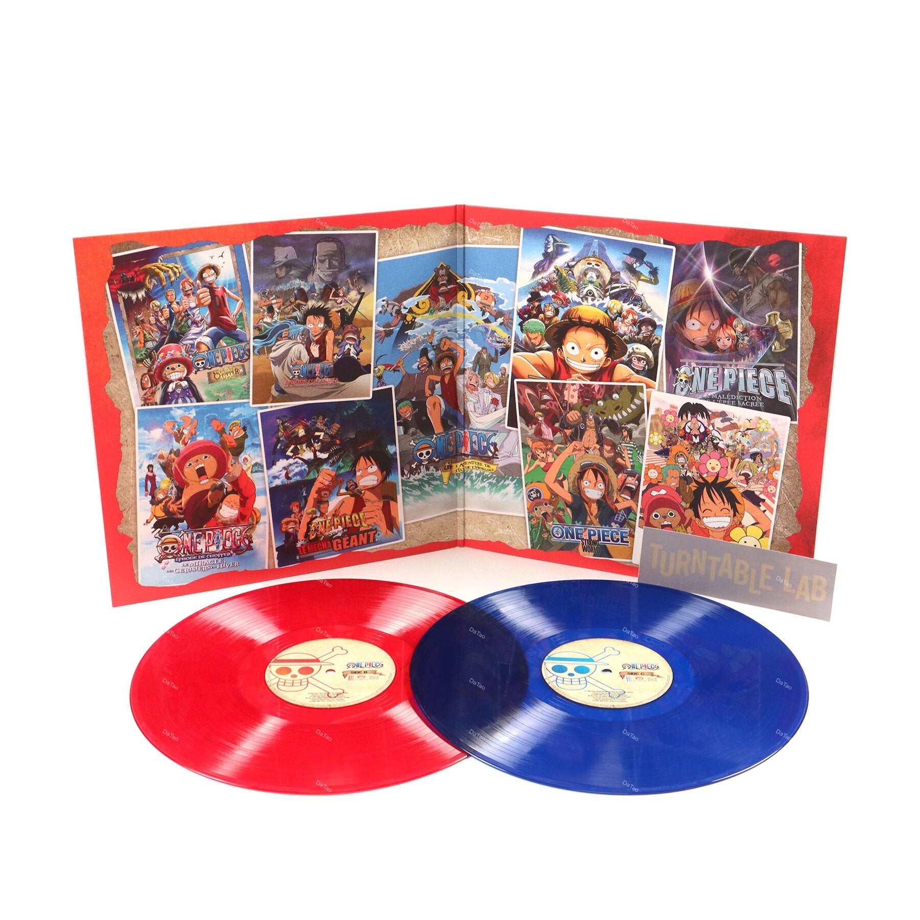 【全新限量紅&藍彩膠2LP】航海王 One Piece Movies Best Selection/動畫原聲帶精選:圖片 3
