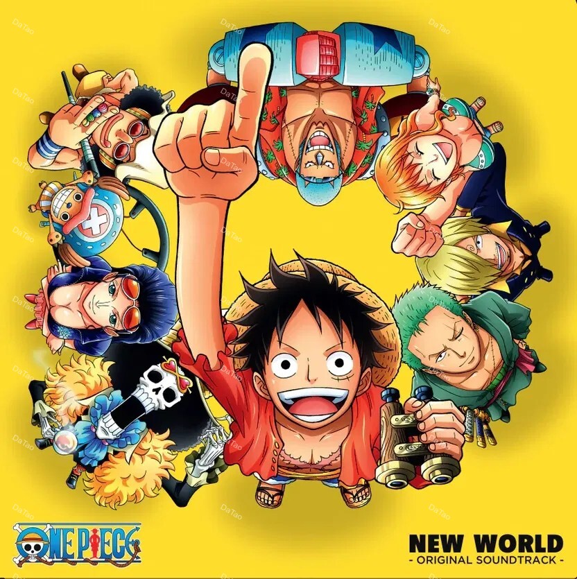 【全新限量黃&紅彩膠2LP】航海王：新世界 One Piece: New World/動畫原聲帶：圖片 2