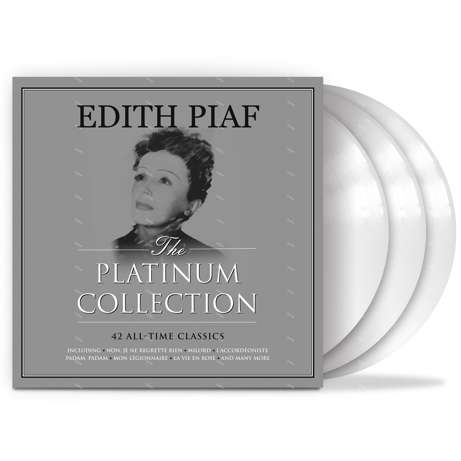 【全新白彩膠3LP】伊迪絲琵雅芙 Edith Piaf - The Platinum Collection