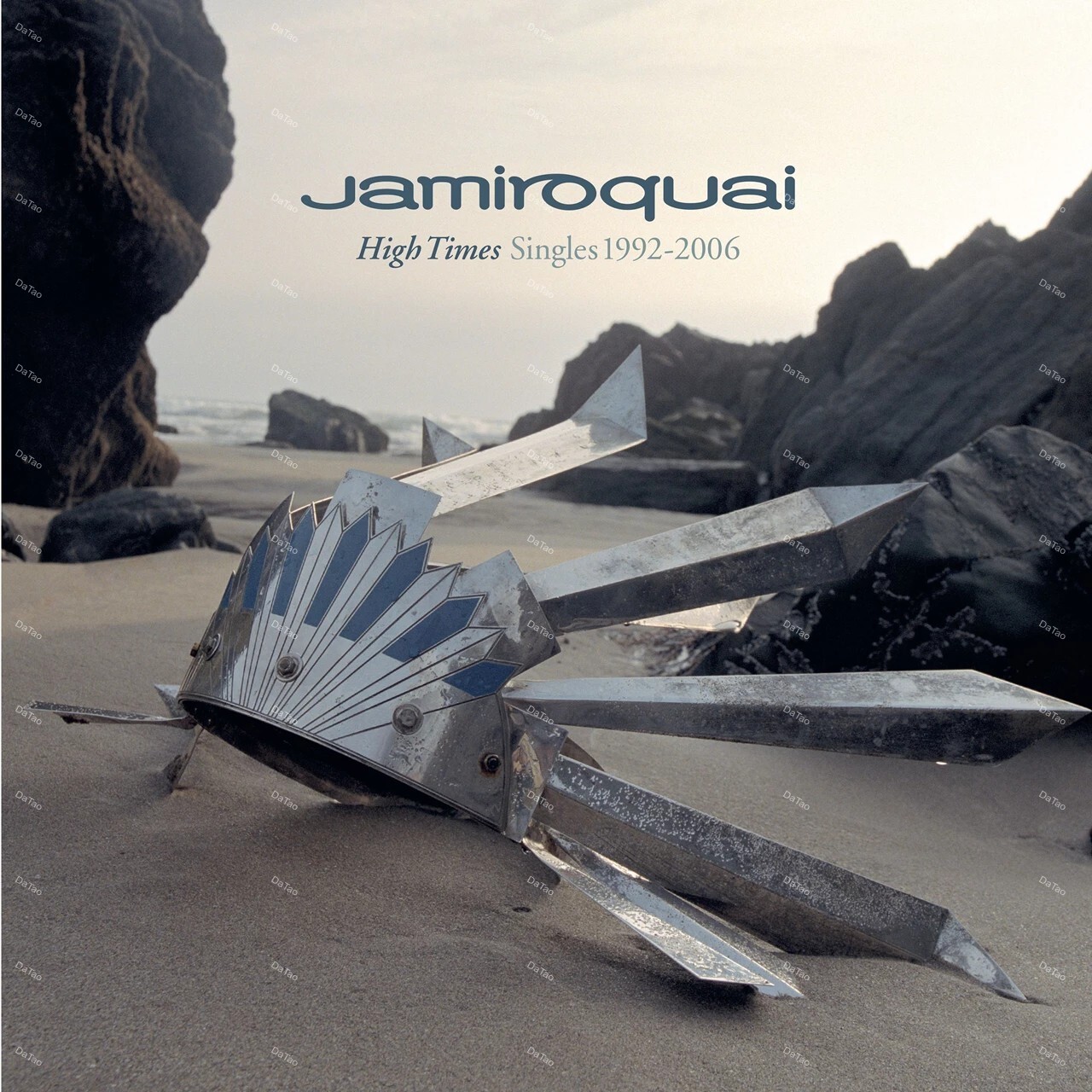 【全新限量鋼鐵灰彩膠2LP】傑米羅奎 Jamiroquai-High Times (Singles 1992-2006):圖片 2