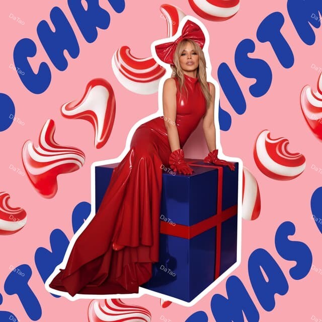 【全新限量粉石紋彩膠】凱莉米洛 Kylie Minogue - 美麗聖誕 Kylie Christmas:圖片 2