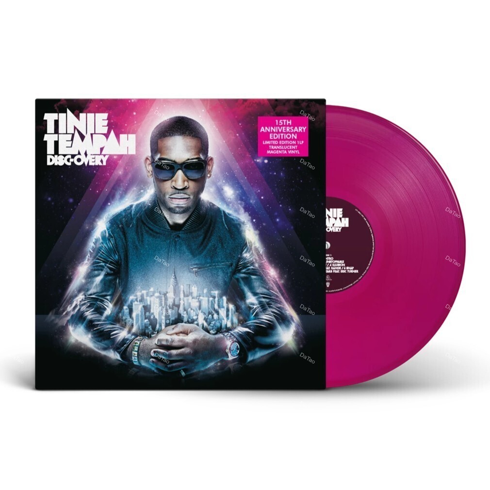 【全新限量紫紅彩膠】天霸泰尼 Tinie Tempah - 絕世勁碟 Disc-Overy/15週年