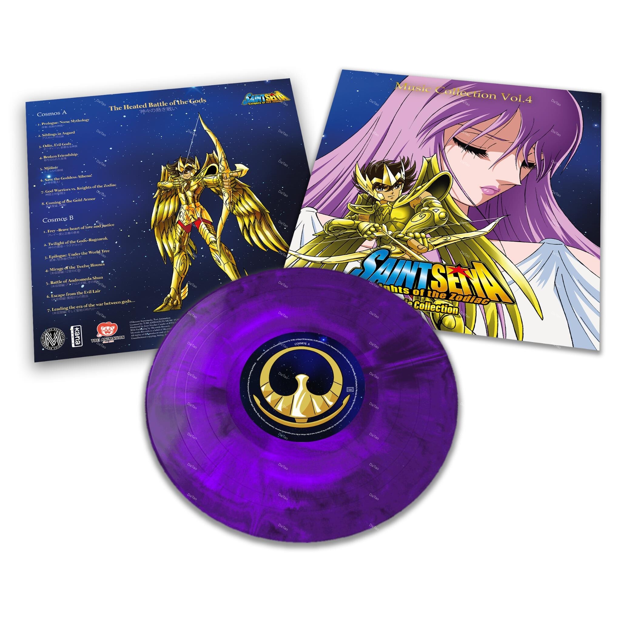 【全新限量紫彩膠】聖鬥士星矢：黃道十二宮戰士 第四輯 Saint Seiya: Knights Of…Vol.4：圖片 3