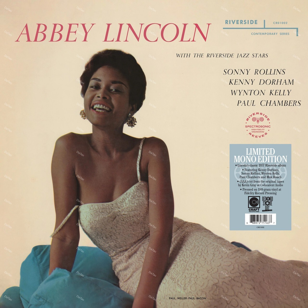 【全新限量黑膠】艾比林肯 Abbey Lincoln-That's Him!/180g/RSD26/CR01002