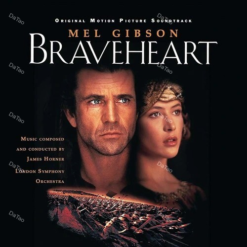 【全新限量藍黑條紋彩膠2LP】梅爾吉勃遜之英雄本色 Braveheart/電影原聲帶配樂/詹姆斯霍納/倫敦交響樂團:圖片 2