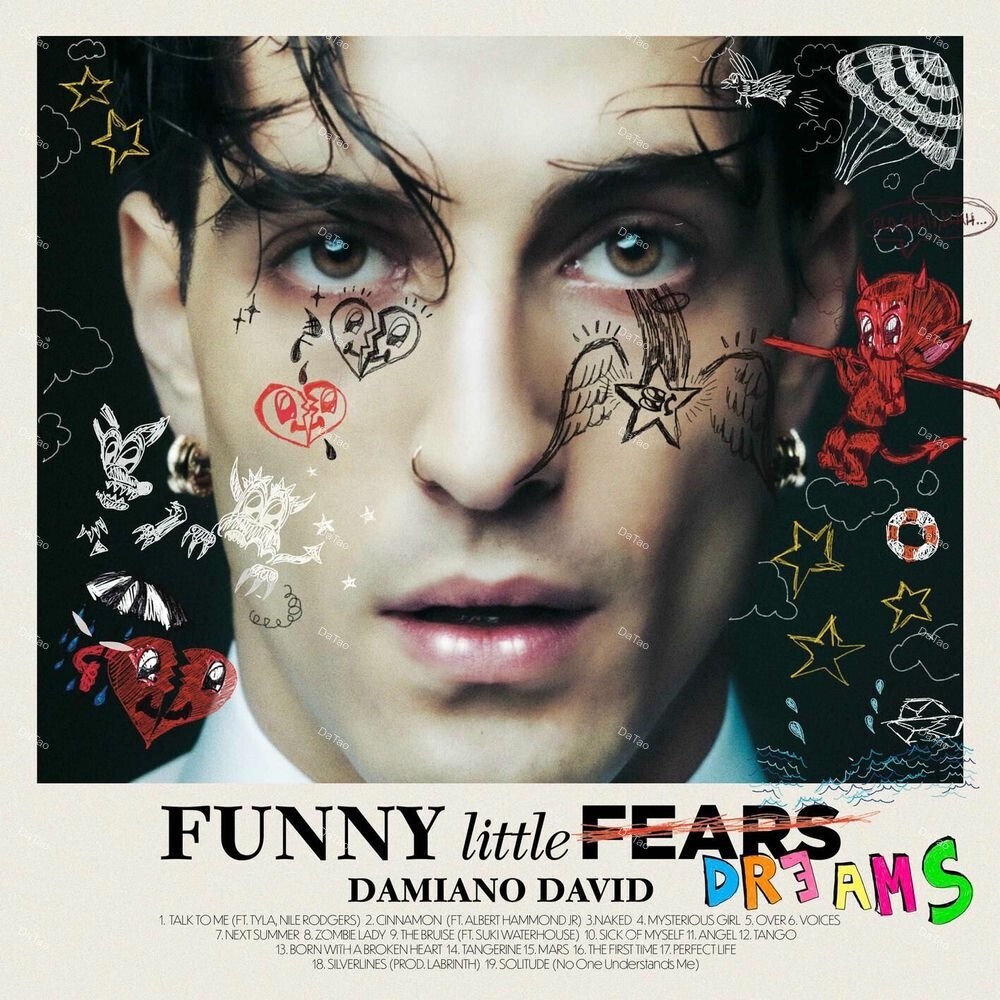 【全新黑膠2LP】Damiano David - Funny Little Fears (Dreams)/繽紛夢想版