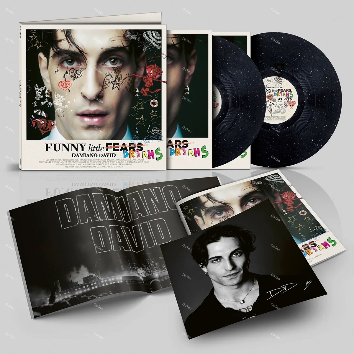 【全新黑膠2LP】Damiano David - Funny Little Fears (Dreams)/繽紛夢想版:圖片 2