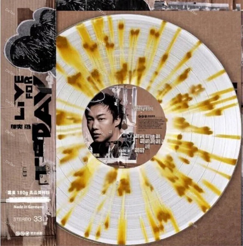【全新限量爆花彩膠】陳奕迅 Eason Chan - Live for Today/180g/典藏編號