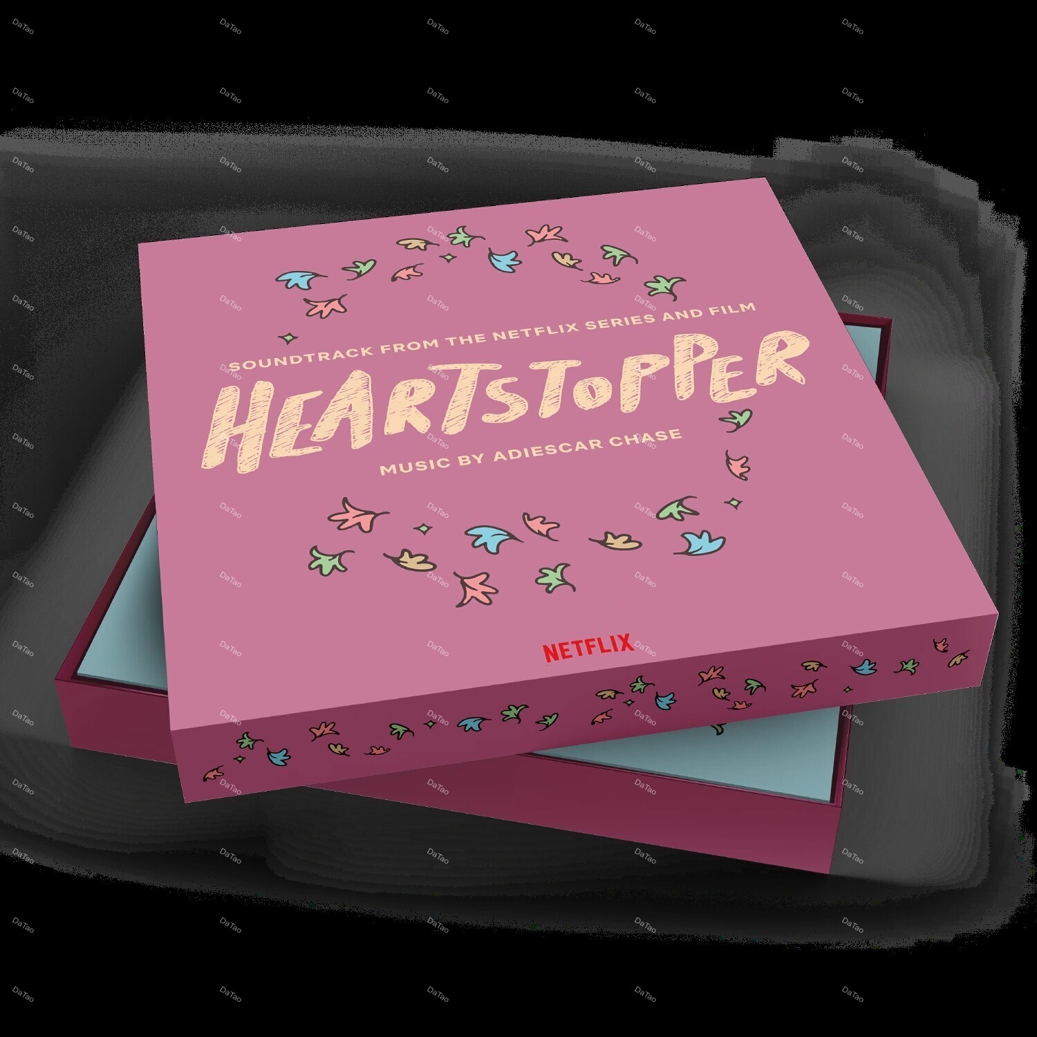 【預購】【全新藍粉黃橘彩膠4LP盒裝】戀愛修課 Heartstopper/影劇原聲帶/180g:圖片 3