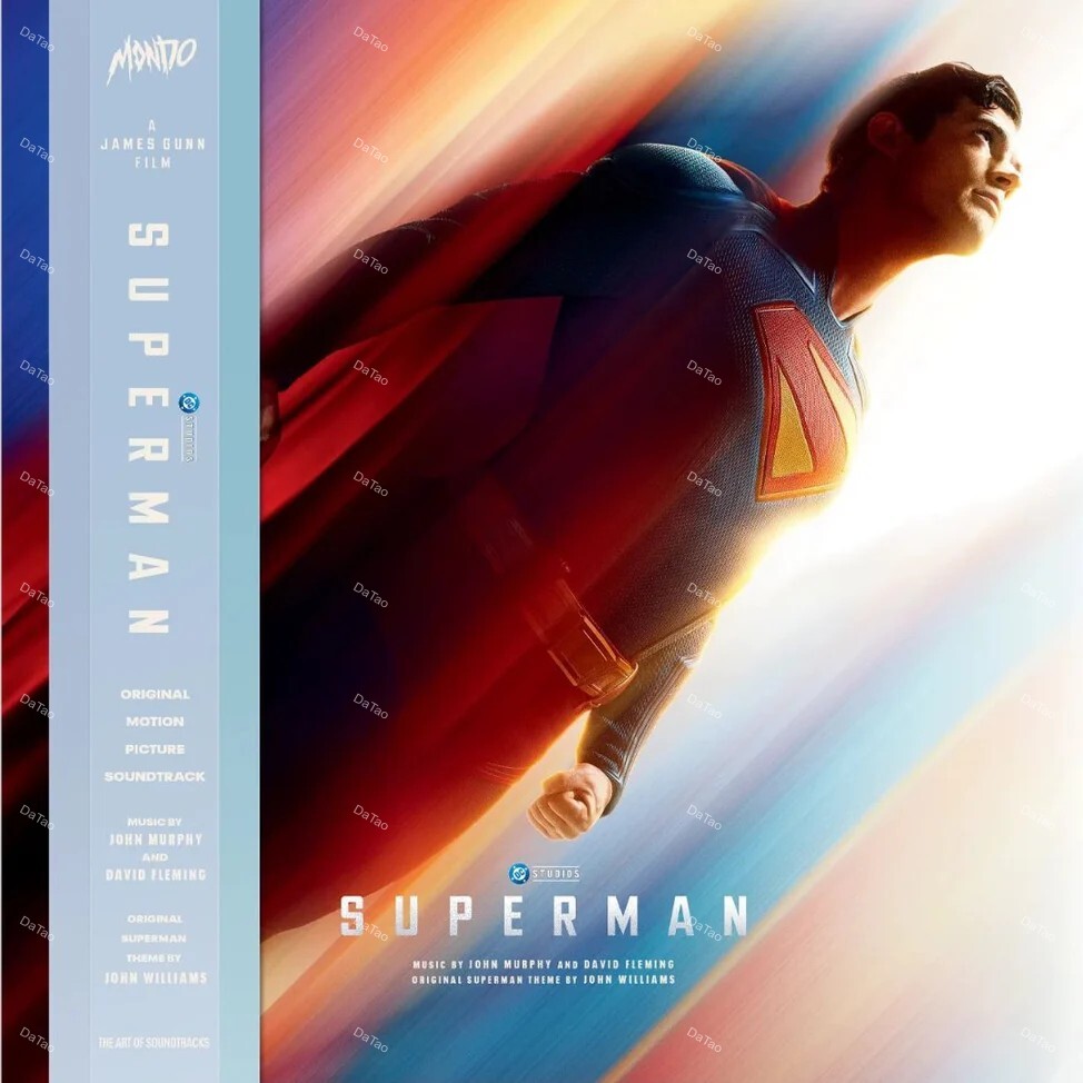 【全新紅&藍彩膠2LP】超人Superman/電影原聲帶/David Fleming/John Murphy:圖片 3