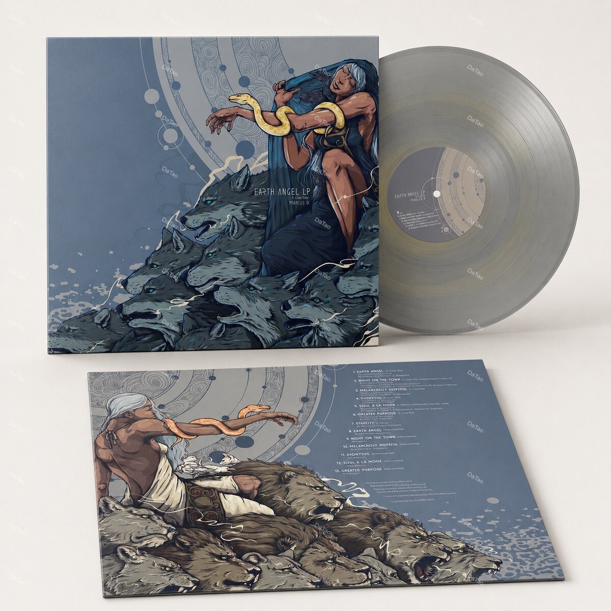 【全新限量銀河金彩膠】Marcus D feat. Cise Star - The Earth Angel LP:圖片 2
