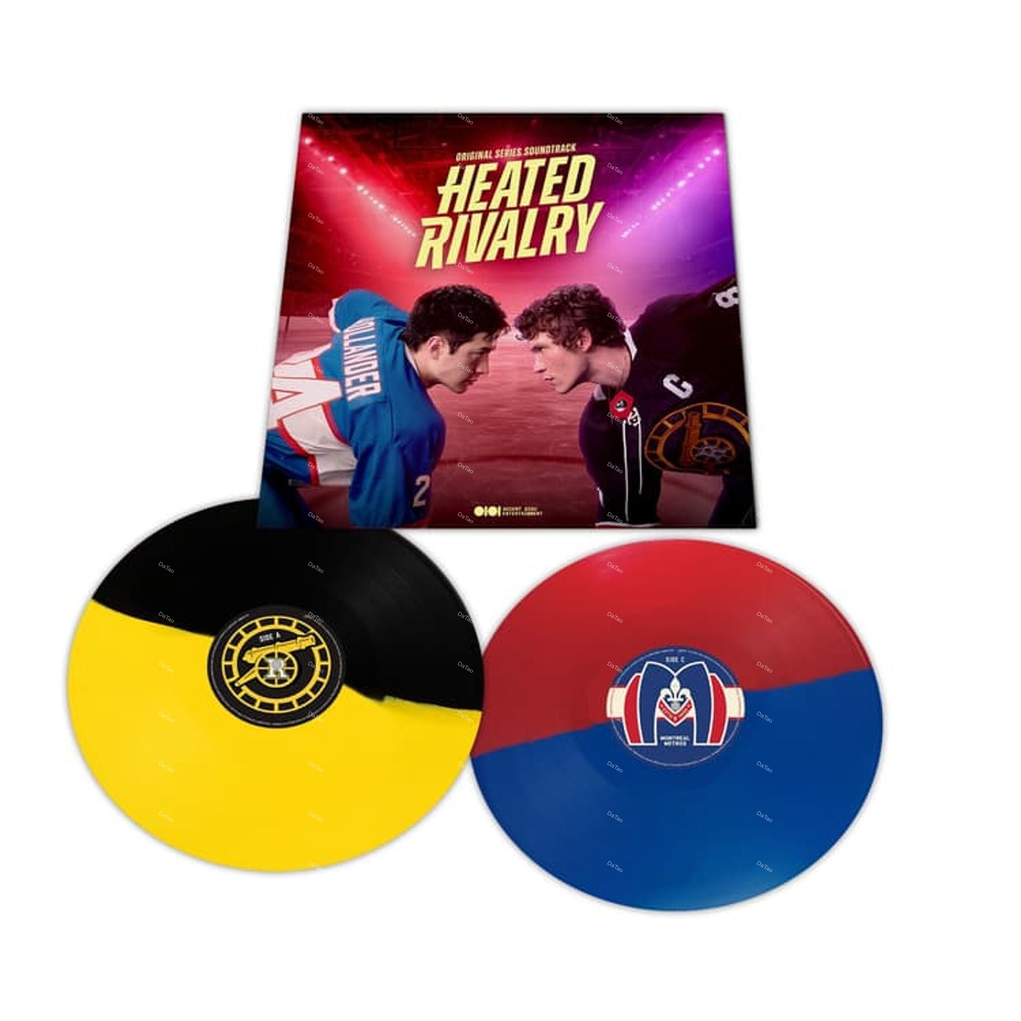 【全新黃黑&紅藍半色彩膠2LP】烈愛對決 Heated Rivalry/影劇原聲帶/Deluxe:圖片 3