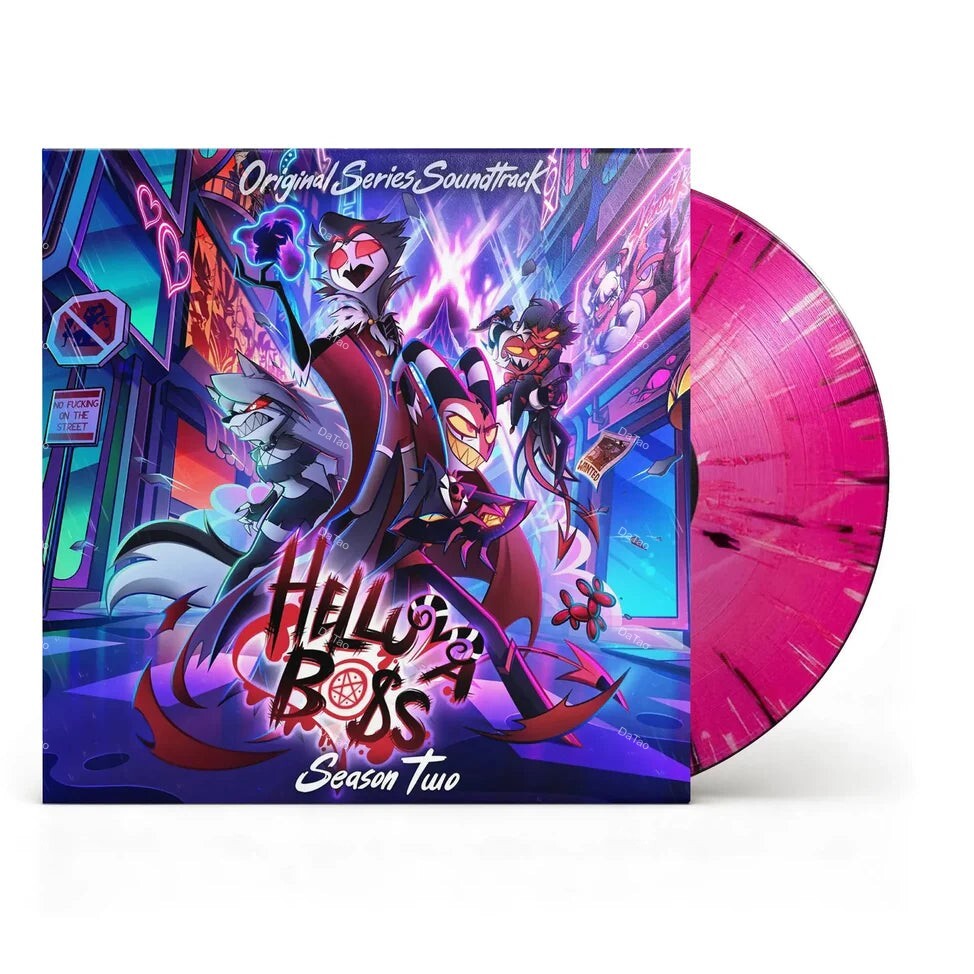 【全新限量粉潑濺彩膠】極惡老大 第二季 Helluva Boss: Season 2/動畫原聲帶
