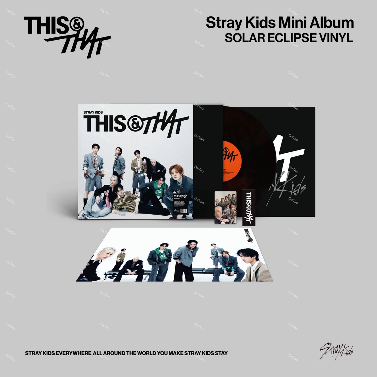 【全新限量黑膠】Stray Kids - THIS & THAT/日蝕版/Solar Eclipse/迷你10輯:圖片 2