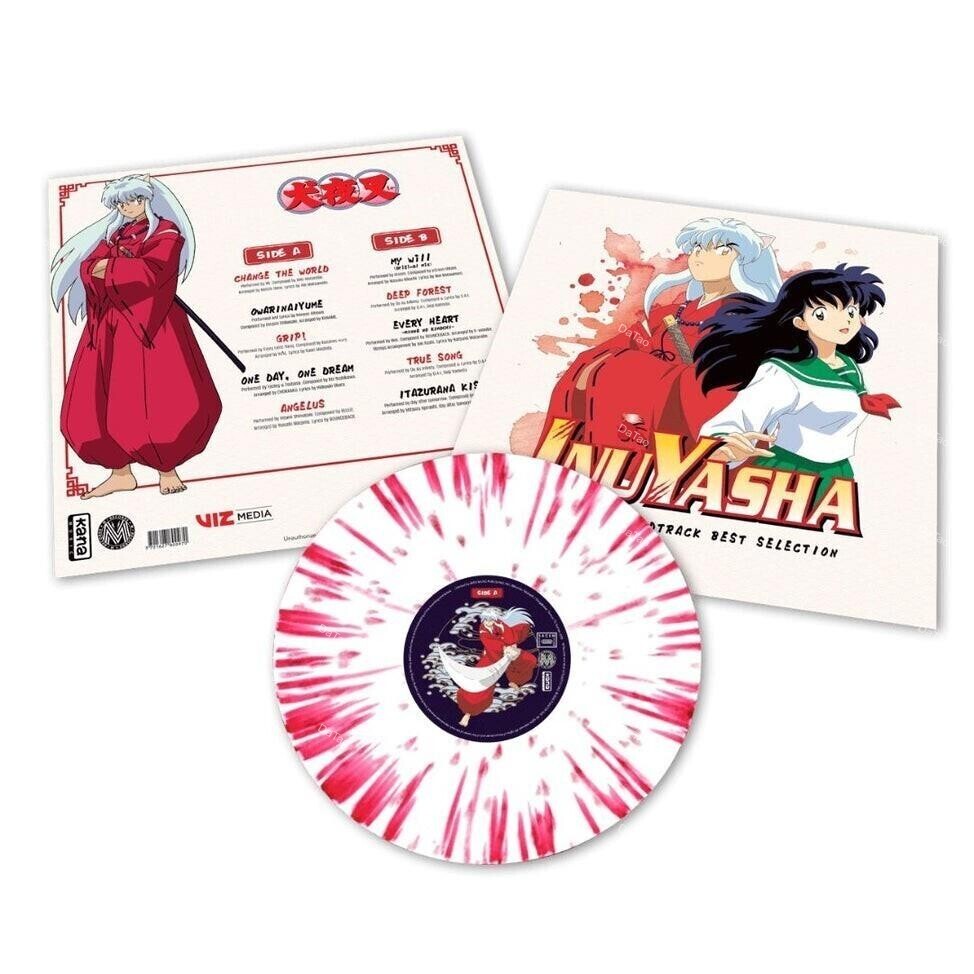 【全新潑濺彩膠】犬夜叉 動畫原聲帶精選集 InuYasha OST (Best Selection)/DV12877:圖片 3