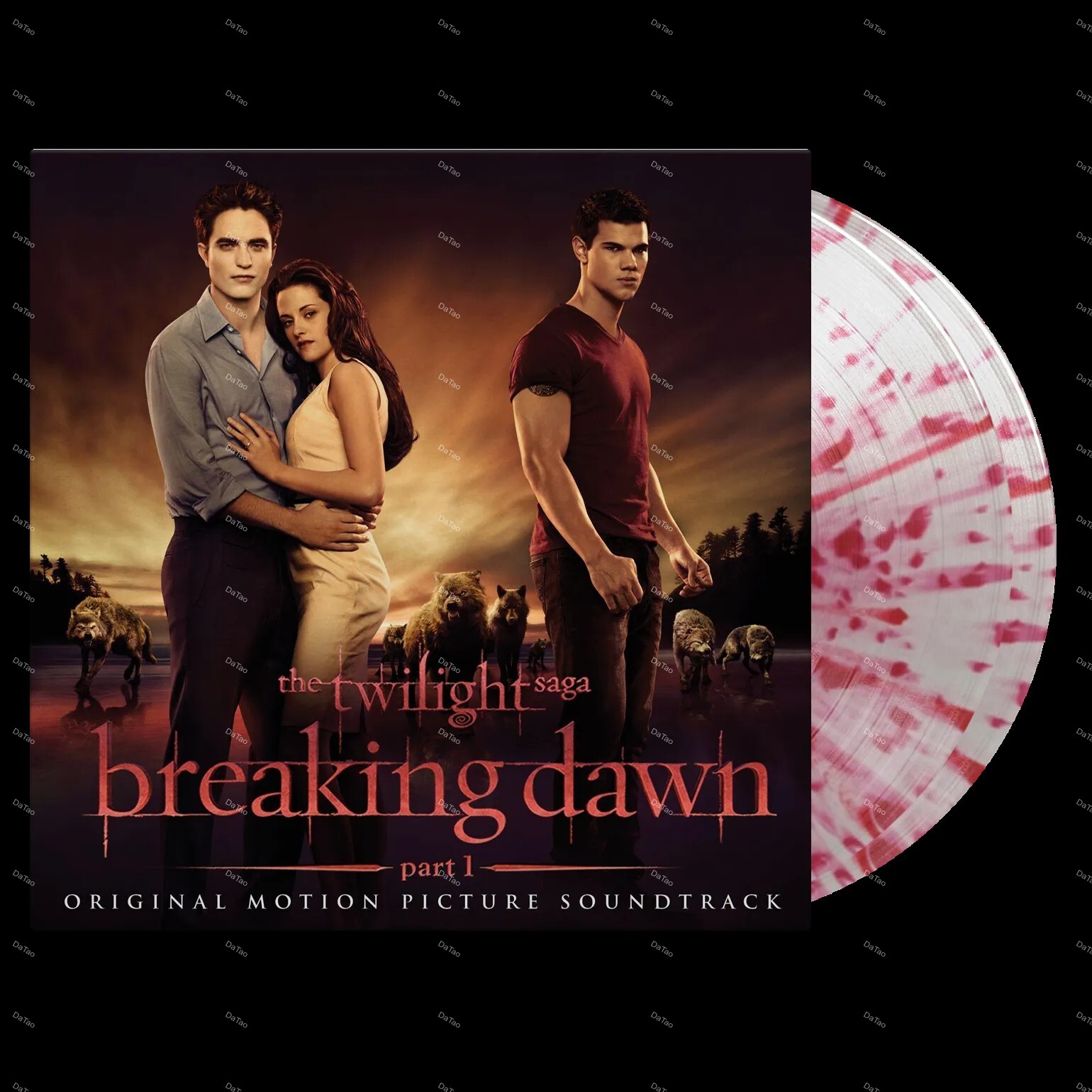 【全新透紅潑濺彩膠2LP】暮光之城：破曉（上） The Twilight Saga: Breaking Dawn 1