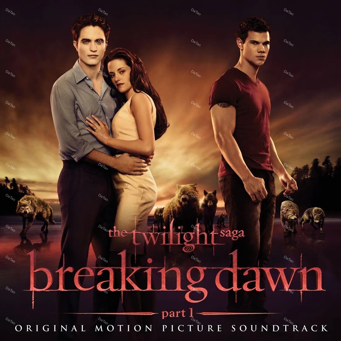 【全新透紅潑濺彩膠2LP】暮光之城：破曉（上） The Twilight Saga: Breaking Dawn 1：圖片 2