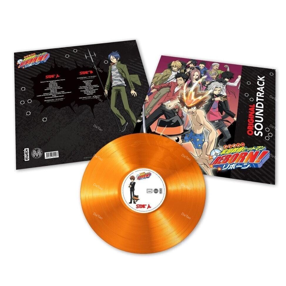 【全新限量橘彩膠】家庭教師 Hitman Reborn/動畫原聲帶/DV12888/Microids:圖片 3