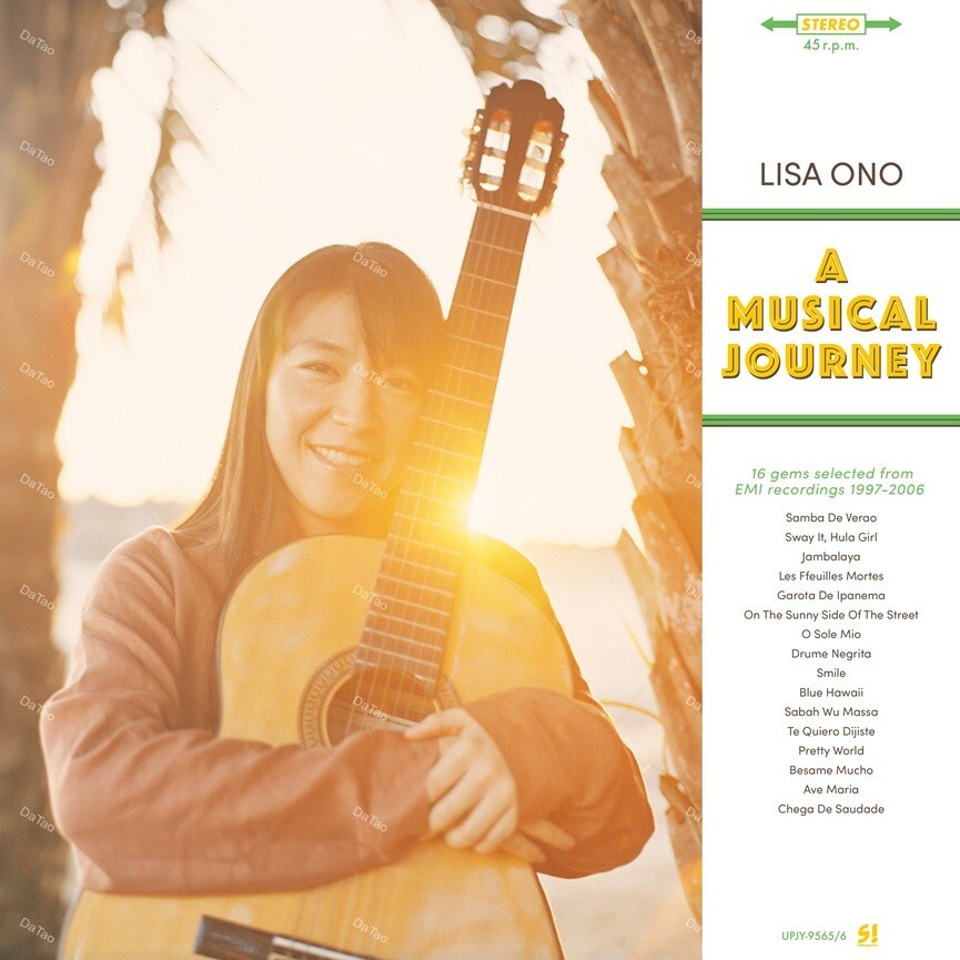 【全新限量無色膠45轉2LP】小野麗莎 ONO Lisa-音樂之旅/限量1000張/100% Pure LP:圖片 2