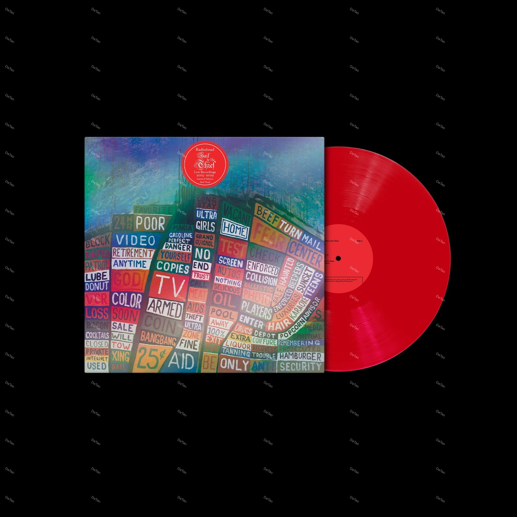 【全新限量紅彩膠】Radiohead-Hail To The Thief (Live Recordings 2003…