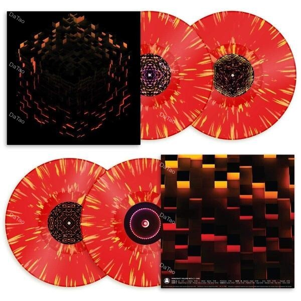 【全新火紋紅黃彩膠2LP】麥塊 Minecraft Volume Beta/C418/GI360LP:圖片 3