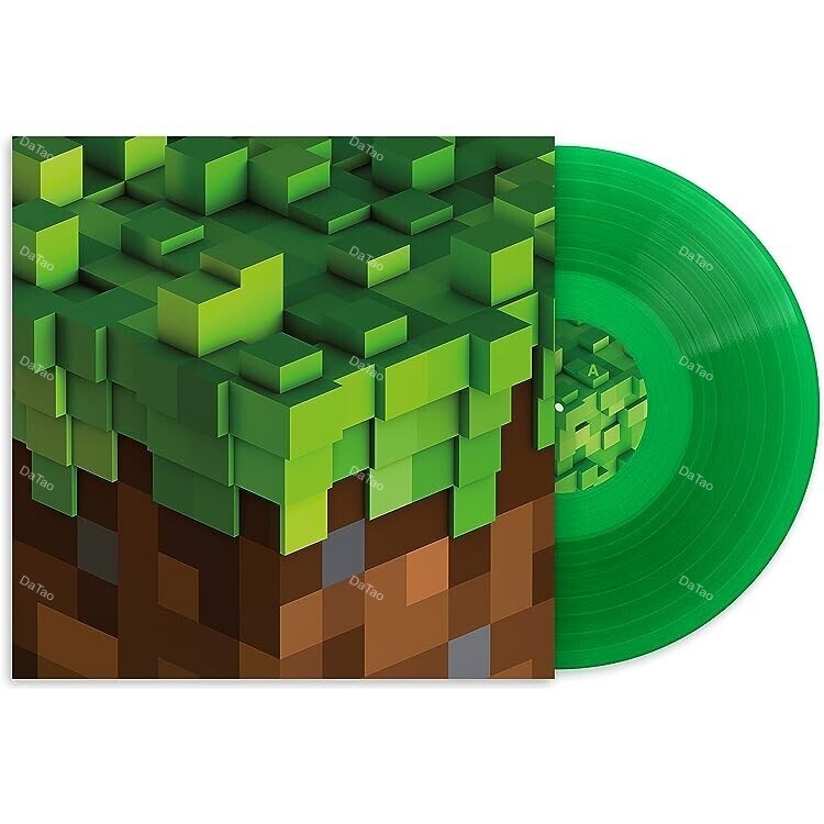 【全新透綠彩膠】麥塊 Minecraft Volume Alpha/電玩原聲帶/C418/GI-243 LP:圖片 3