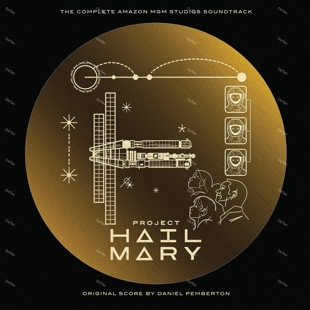 【預購】【全新限量金彩膠+動態圖膠4LP盒裝】極限返航 Project Hail Mary/電影原聲帶擴充版:圖片 2