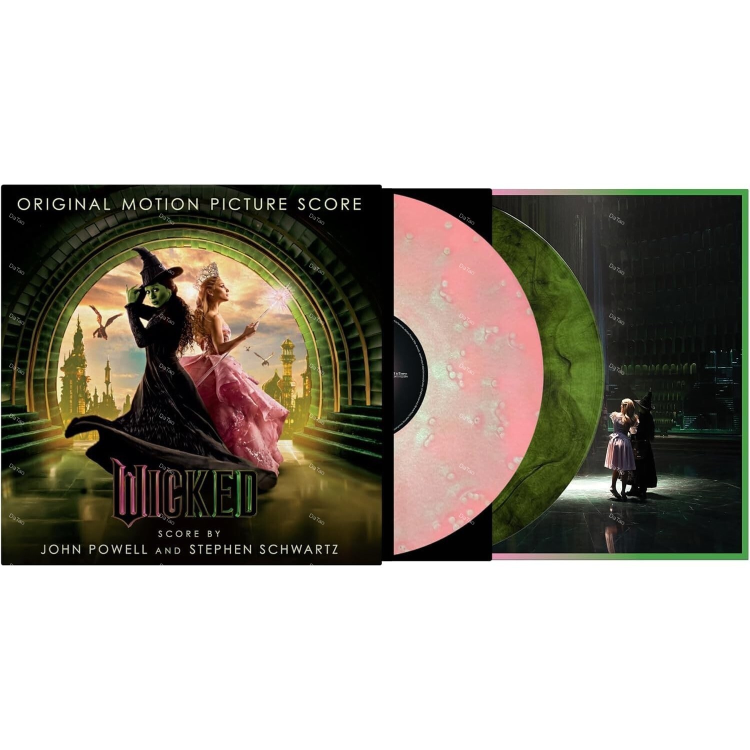 【全新限量粉&綠彩膠2LP】魔法壞女巫 Wicked/電影原聲帶配樂/Amazon Exclusive