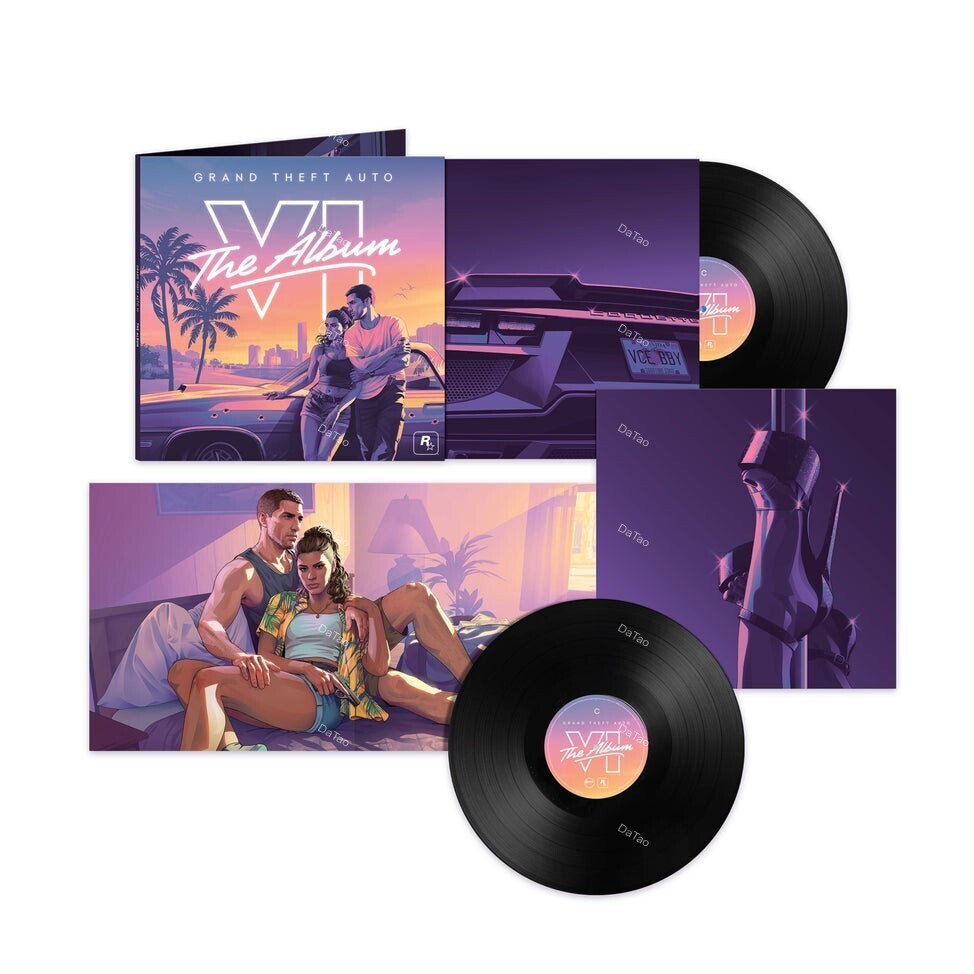 【預購】【全新黑膠2LP】俠盜獵車手6 Grand Theft Auto VI/電玩原聲帶/GTA6