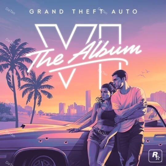 【預購】【全新黑膠2LP】俠盜獵車手6 Grand Theft Auto VI/電玩原聲帶/GTA6:圖片 2