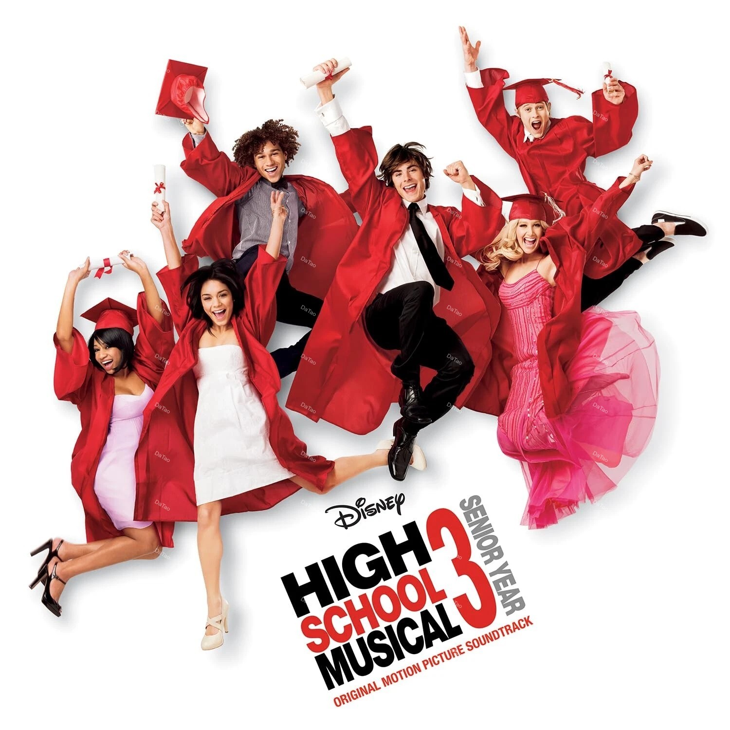 【全新紅+白彩膠2LP】歌舞青春3 High School Musical 3: Senior Year/電影原聲帶：圖片 2