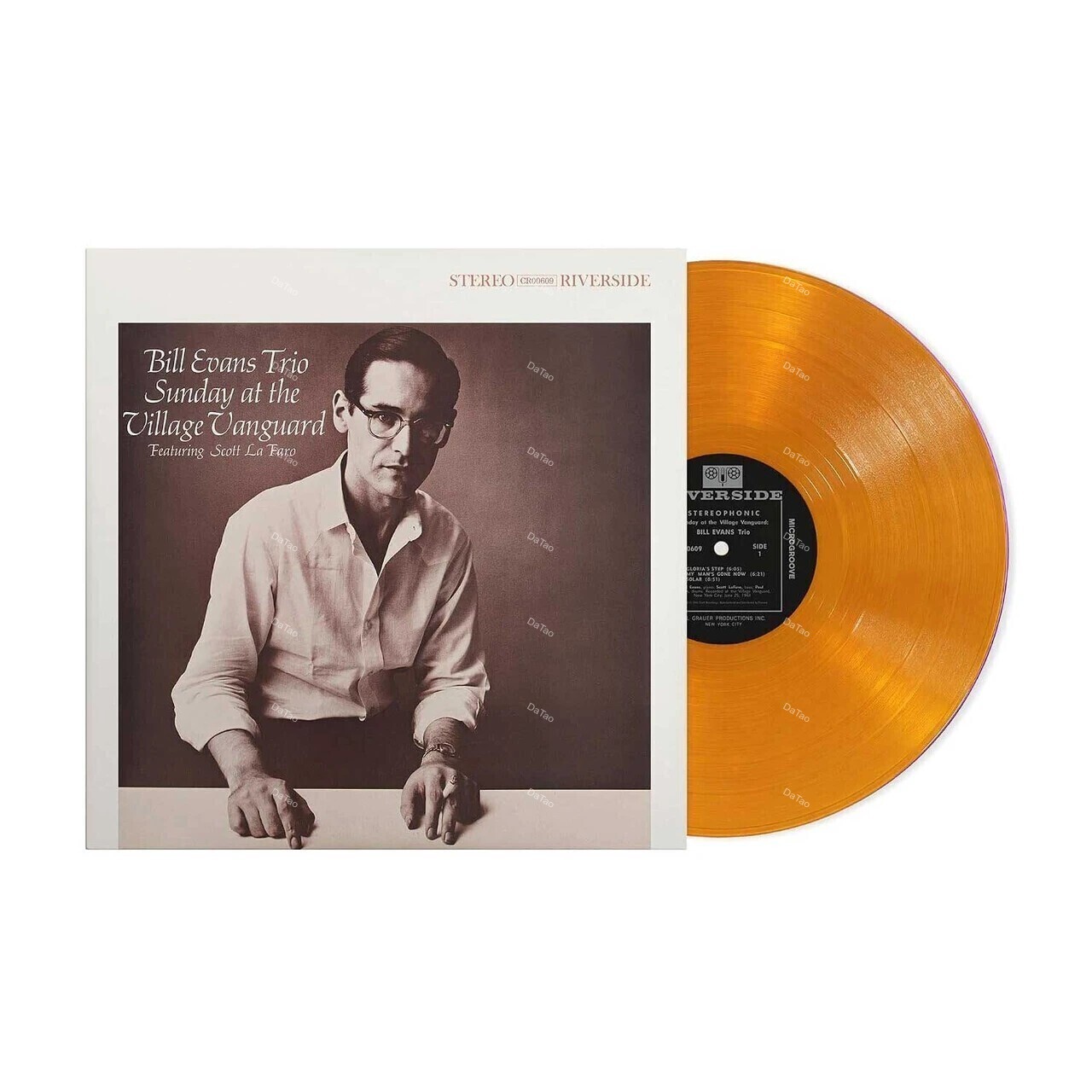【預購】【全新透橘彩膠】比爾艾文斯 Bill Evans Trio-Sunday at the Village Vanguard