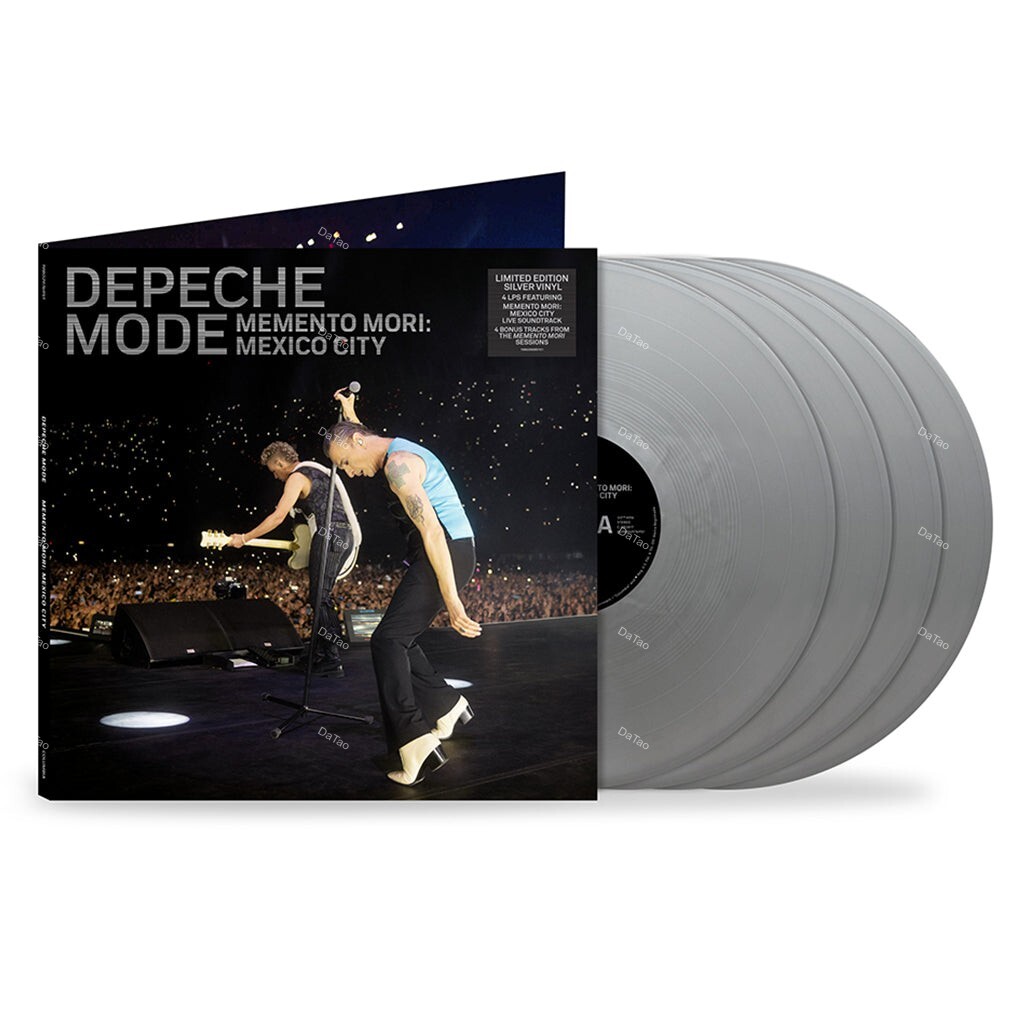 【全新限量銀彩膠4LP】流行尖端 Depeche Mode - Memento Mori: Mexico City