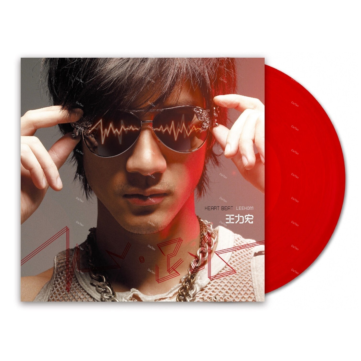 【全新透紅彩膠】王力宏 Leehom Wang - 心。跳 Heart Beat/180g/德國壓片/Sony