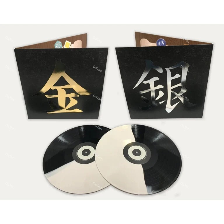 【預購】【全新黑白半色彩膠2LP】城都傳說：寶可夢金&銀 Johto Legends: Music From Pokémon：圖片 3
