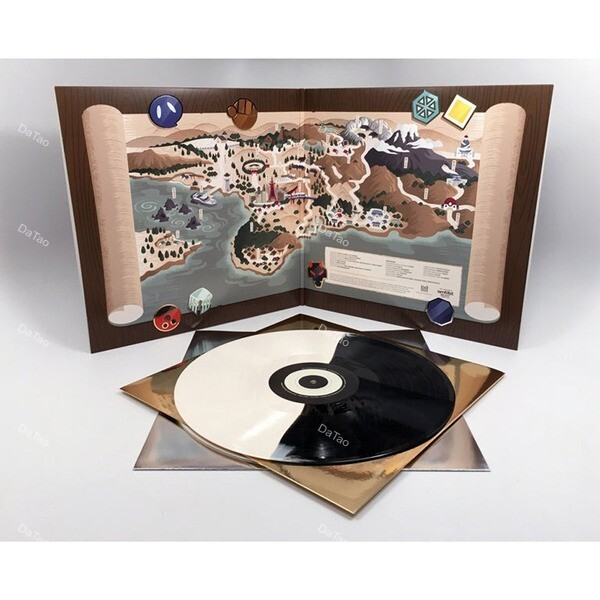 【預購】【全新黑白半色彩膠2LP】城都傳說：寶可夢金&銀 Johto Legends: Music From Pokémon：圖片 4
