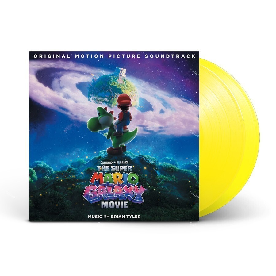 【全新黃色彩膠2LP】超級瑪利歐銀河電影版 The Super Mario Galaxy Movie/原聲帶