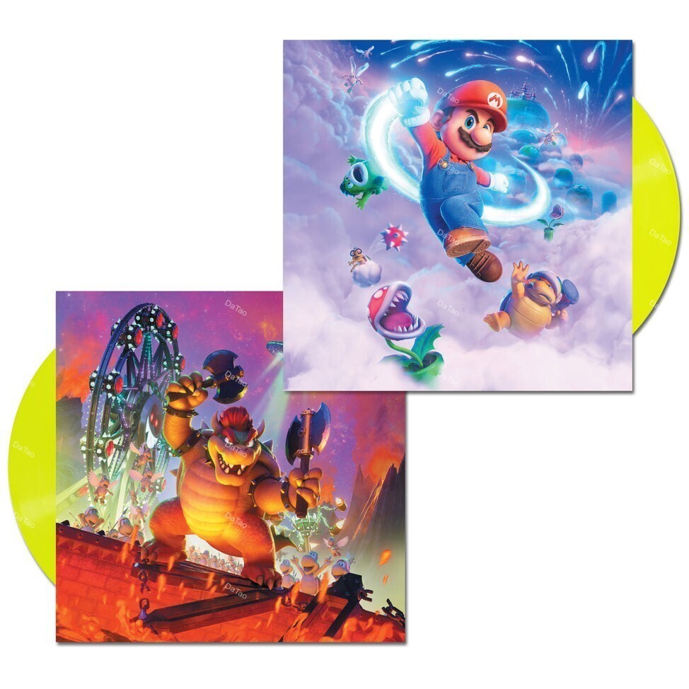 【全新黃色彩膠2LP】超級瑪利歐銀河電影版 The Super Mario Galaxy Movie/原聲帶:圖片 4