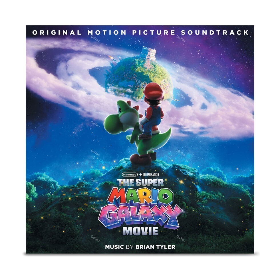 【全新黃色彩膠2LP】超級瑪利歐銀河電影版 The Super Mario Galaxy Movie/原聲帶:圖片 5