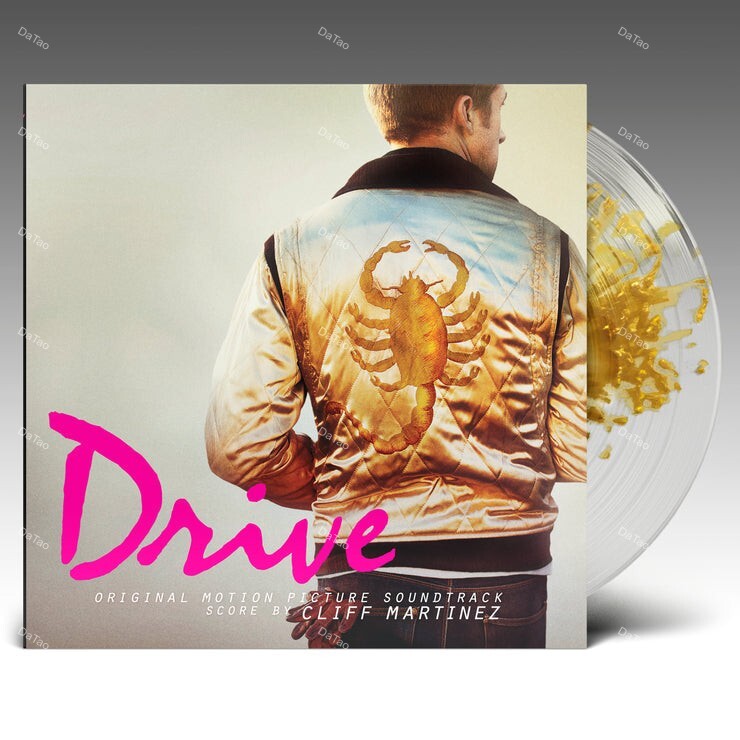 【全新透明金色潑濺彩膠2LP】落日車神 Drive/電影原聲帶/15週年/Cliff Martinez