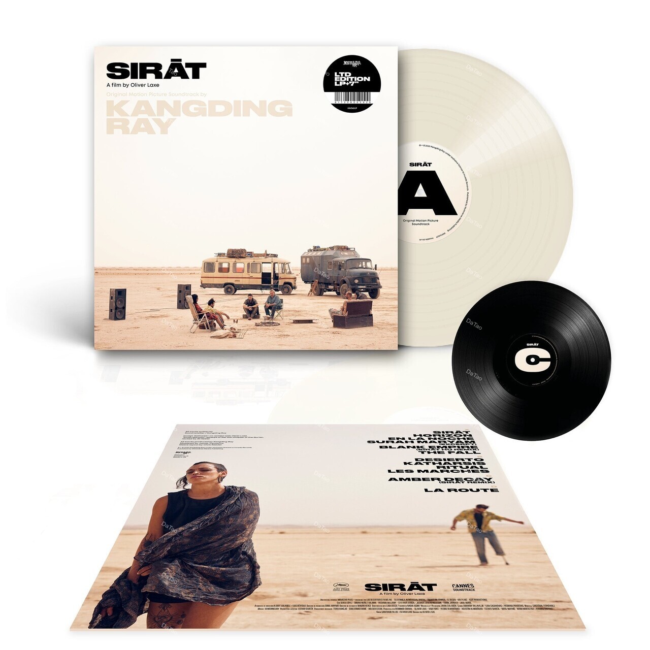 【全新限量白彩膠+7吋45轉黑膠】穿越地獄之門 SIRAT/Kangding Ray/電影原聲帶/INV345LP