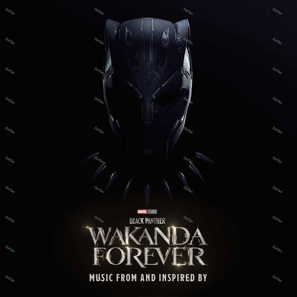 【全新限量黑冰彩膠2LP】黑豹2:瓦干達萬歲 Black Panther:Wakanda Forever/電影原聲帶：圖片 2