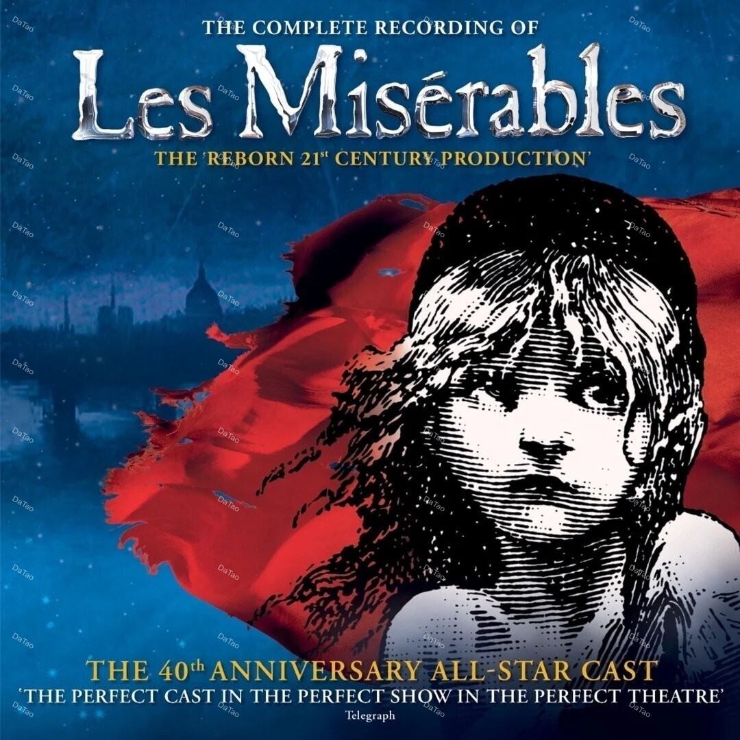 【預購】【全新限量藍&透明&紅彩膠3LP】悲慘世界 Les Miserables/音樂劇原聲帶/40週年